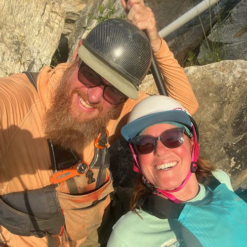 Jim and Lindsay, Mad Co Tubing Owners