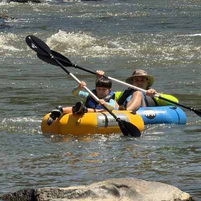 Kayak paddle tubing section 7
